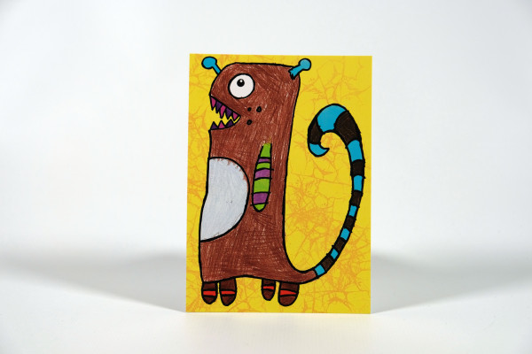 Postkarte "Lemur"