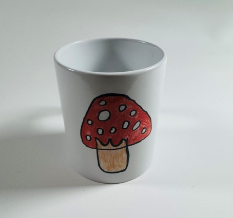 "Pilz" Tasse