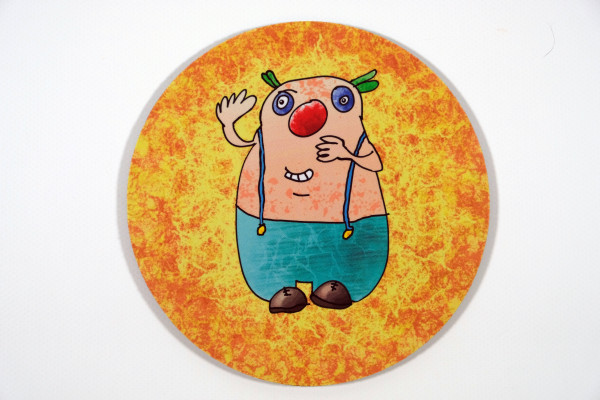 Mousepad "Clown" rund